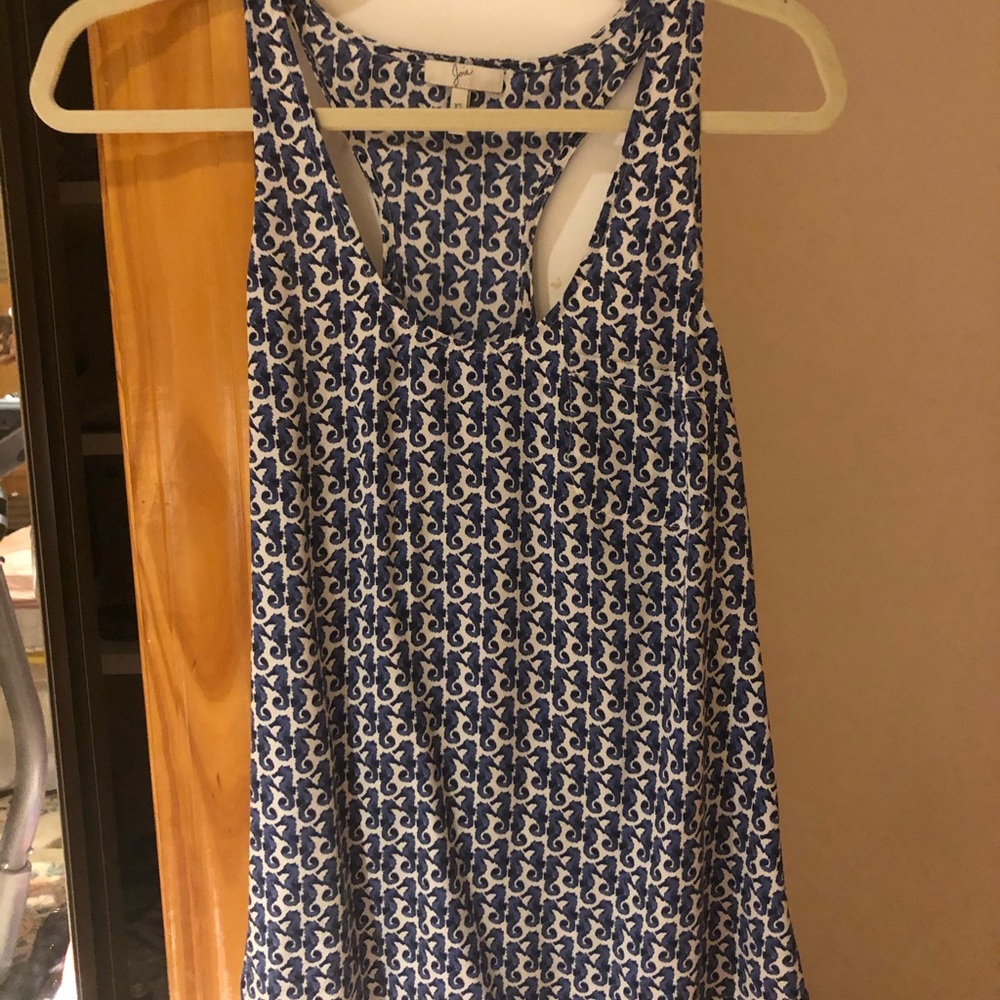 Silk Blue Tank